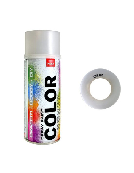 Vopsea spray acrilic Alb mat 400ml