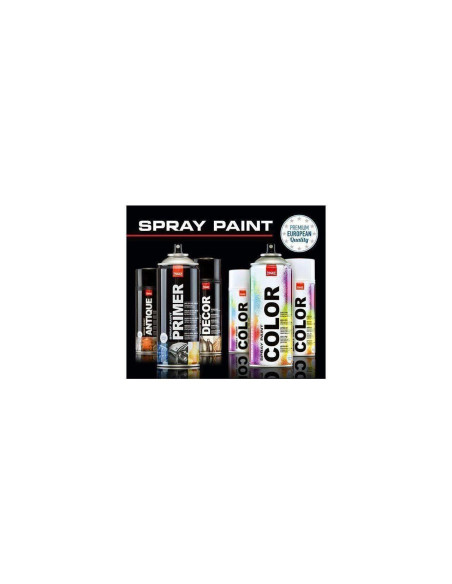 Vopsea spray acrilic Deco Silver, Argintiu 400ml