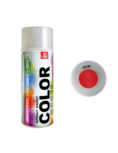 Vopsea spray acrilic rosu Fuoco RAL3000 400ml