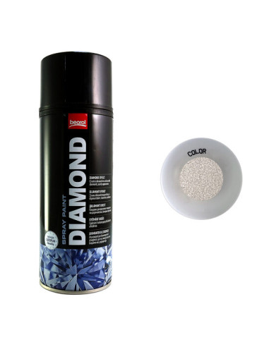 Vopsea spray acrilic metalizat Gri Grigio Argento 400ml