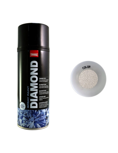 Vopsea spray acrilic metalizat Gri Grigio Argento 400ml