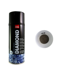 Vopsea spray acrilic metalizat Negru 400ml