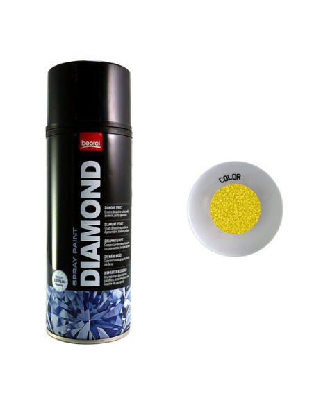 Vopsea spray acrilic metalizat Galben Giallo Zolfo 400ml