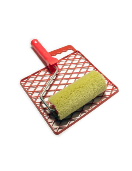 Rola cu gratar, 18 cm/47 mm, verde, PROFI