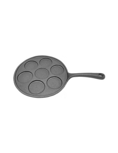 Tigaie fonta, rotunda, pentru clatite si oua, 23.5 cm, Magic Home