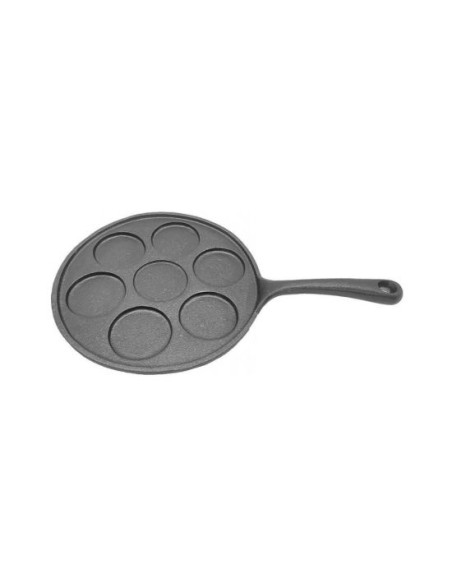 Tigaie fonta, rotunda, pentru clatite si oua, 23.5 cm, Magic Home