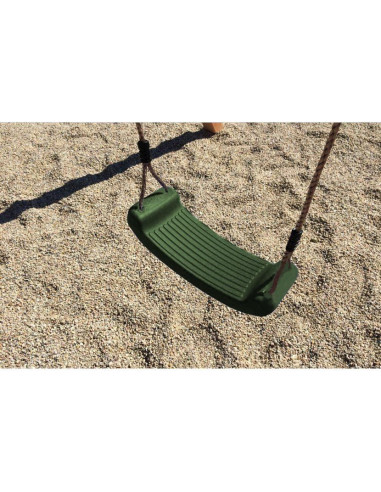 Leagan pentru copii, verde, 43x17x8.5 cm, Leq Abella