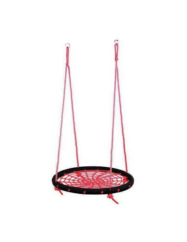 Leagan suspendat, cuib de barza, rosu, max 70 kg, 95 cm, Leq Arachne 