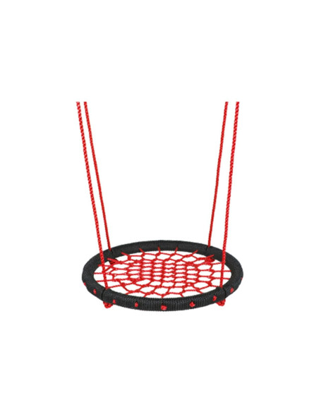 Leagan suspendat, cuib de barza, rosu, max 70 kg, 95 cm, Leq Arachne 