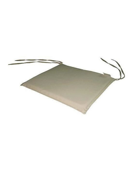 Perna patrata pentru scaun, crem, 39x36x2 cm
