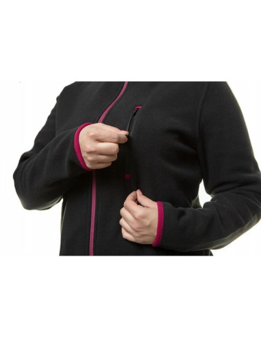Geaca din lana polara pentru femei, model Woman Line, negru, marimea S/36, NEO
