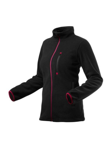 Geaca din lana polara pentru femei, model Woman Line, negru, marimea XL/42, NEO