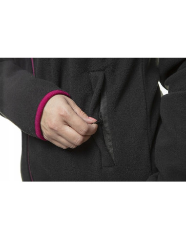 Geaca din lana polara pentru femei, model Woman Line, negru, marimea XL/42, NEO