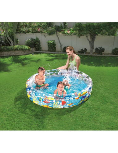 Piscina gonflabila pentru copii, rotunda, 152x30 cm, Bestway