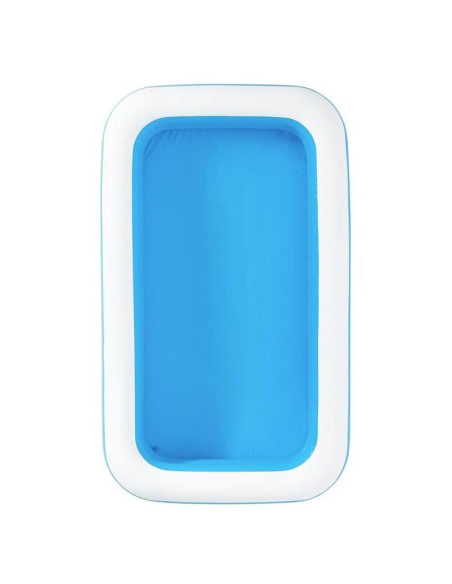 Piscina gonflabila pentru copii, dreptunghiulara, albastru, 305x183x46 cm, Bestway Family