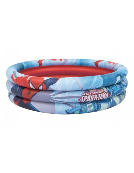 Piscina gonflabila pentru copii, rotunda, 122x30 cm, Bestway Spider-Man