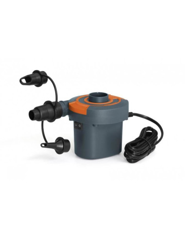 Pompa aer electrica pentru piscina, 30 W, 12V/220V, 3 conectori, Bestway