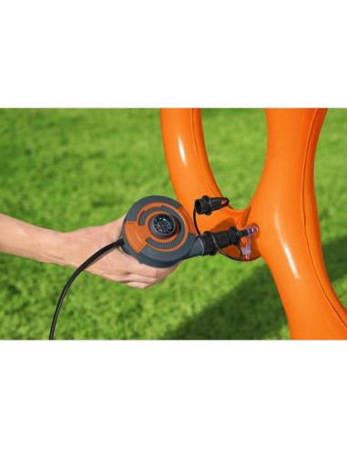 Pompa aer electrica pentru piscina, 30 W, 12V/220V, 3 conectori, Bestway