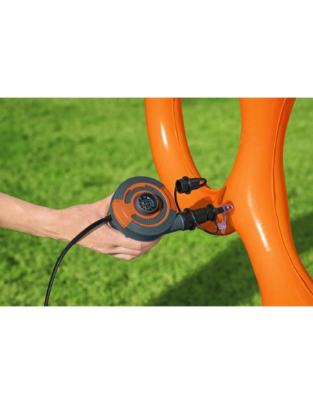 Pompa aer electrica pentru piscina, 30 W, 12V/220V, 3 conectori, Bestway