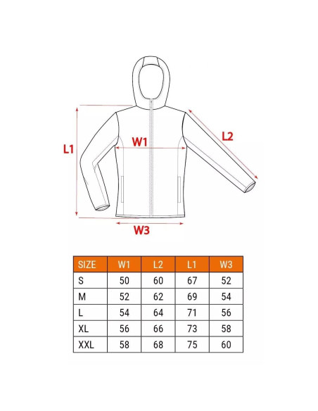 Hanorac impermeabil pentru femei, model Woman Line, marimea L/40, NEO