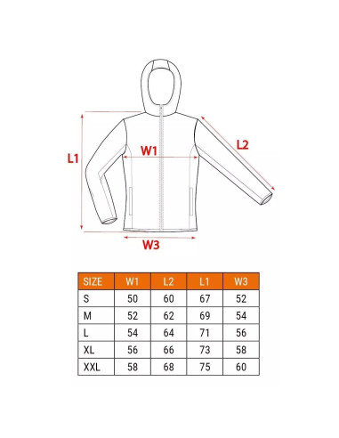 Hanorac impermeabil pentru femei, model Woman Line, marimea S/36, NEO