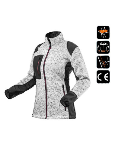 Hanorac tricotat pentru femei, model Woman Line, marimea XXL/44, NEO