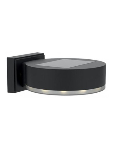 Lampa solara de perete/gard, LED, set 2 buc, 14x12x5.5 cm