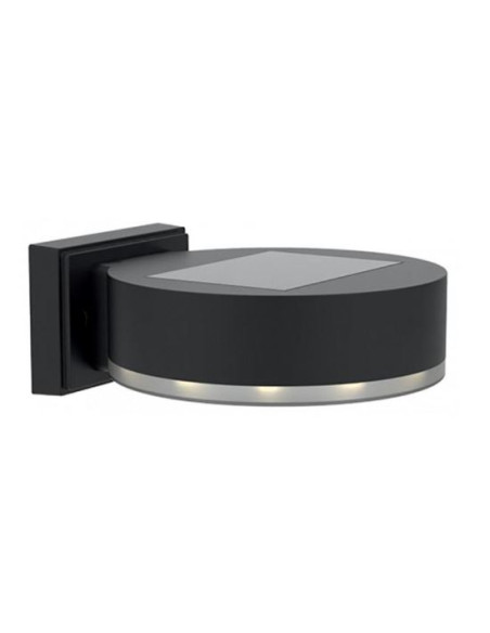Lampa solara de perete/gard, LED, set 2 buc, 14x12x5.5 cm