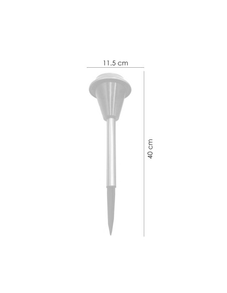Lampa solara pentru gradina, LED, 11.5x40 cm
