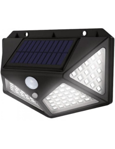 Lampa solara de perete, LED, senzor miscare, 13x5x9.5 cm