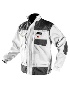 Geaca de lucru, alba, model HD, marimea XXL/58, NEO