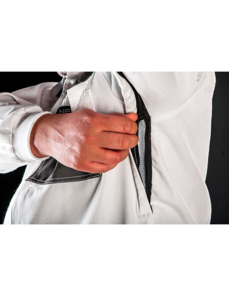 Geaca de lucru, alba, model HD, marimea XXL/58, NEO