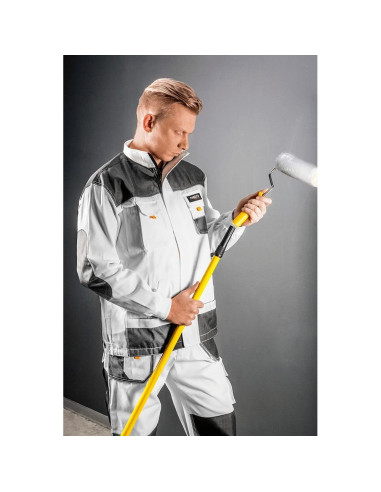 Geaca de lucru, alba, model HD, marimea XXL/58, NEO