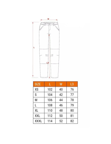 Pantaloni de lucru, model Premium, marimea S/48, NEO