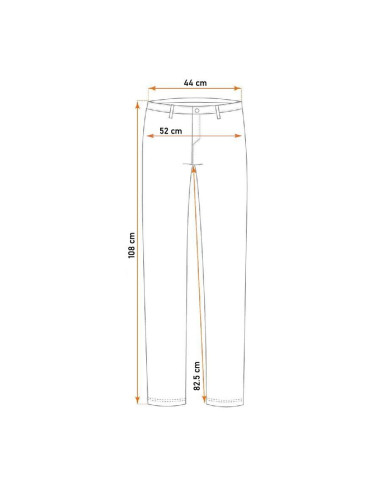 Pantaloni de lucru tip blugi cu 5 buzunare, model Denim, marimea L/52, NEO