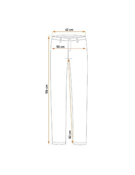 Pantaloni de lucru tip blugi cu 5 buzunare, model Denim, marimea M/50, NEO