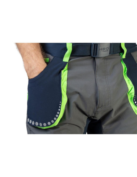 Pantaloni de lucru slim fit, elastici in 4 directii, model Premium, marimea S/48, NEO