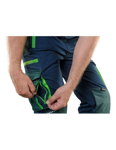 Pantaloni de lucru cu pieptar, salopeta, model Premium, marimea XXXL/58, NEO