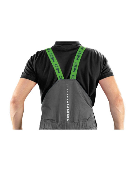 Pantaloni de lucru cu pieptar, salopeta, model Premium, bumbac, marimea M/50, NEO