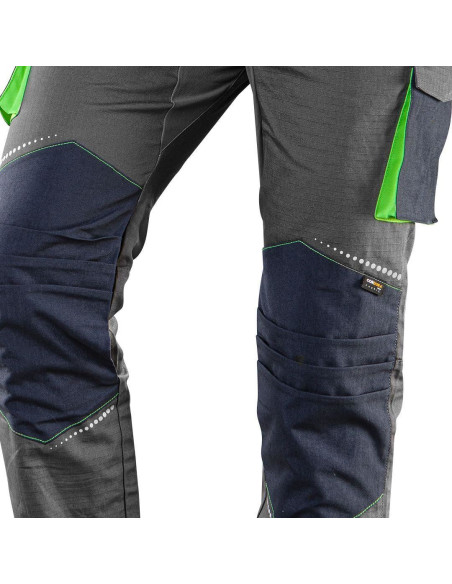 Pantaloni de lucru cu pieptar, salopeta, model Premium, bumbac, marimea XXL/56, NEO