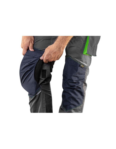 Pantaloni de lucru cu pieptar, salopeta, model Premium, bumbac, marimea XXL/56, NEO