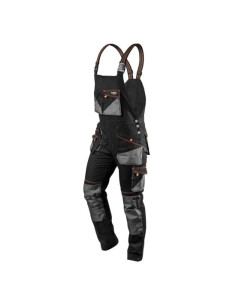 Pantaloni de lucru cu pieptar, salopeta, slim fit, model HD, marimea XS/46, NEO