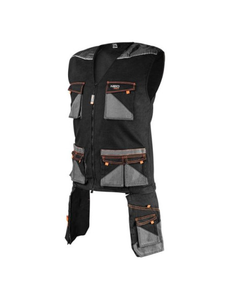 Vesta de lucru slim fit, buzunare suplimentare, model HD, marimea S/48, NEO