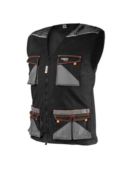 Vesta de lucru slim fit, buzunare suplimentare, model HD, marimea S/48, NEO