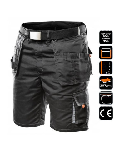 Pantaloni scurti de lucru, model HD, marime LD/54, NEO