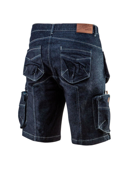 Pantaloni scurti de lucru tip blugi, model Denim, marimea XL/54, NEO