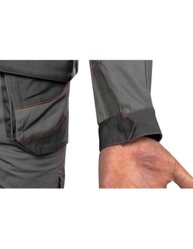 Geaca de lucru, convertibila in vesta, 2 in 1, maneci detasabile, bumbac, marimea M/50, NEO