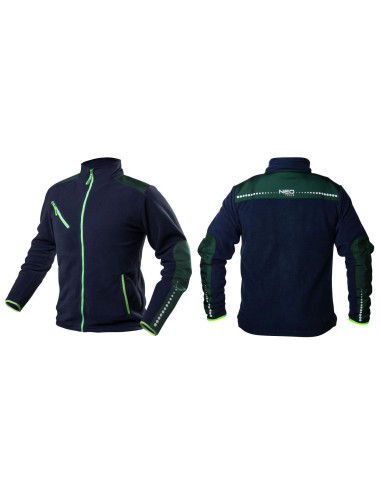 Geaca de lucru din lana polara, cu intarituri Cordura, model Premium, marimea L/52, NEO