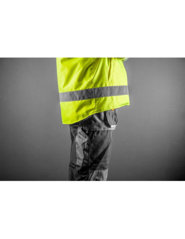 Vesta de lucru cu 2 fete, reflectorizanta, galben, model Visibility, marimea S/48, NEO
