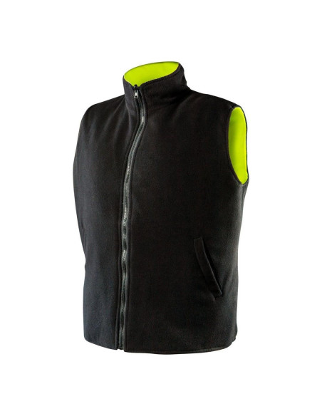 Vesta de lucru cu doua fete reflectorizanta galben/negru, nr.XXL/58, Neo Tools, 81-520-XXL